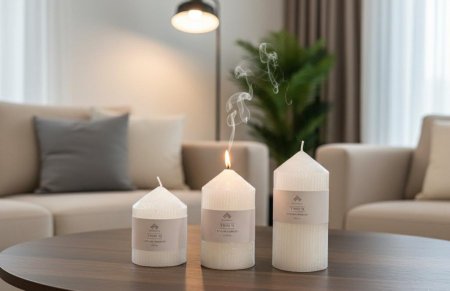 شموع طبيعية